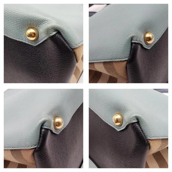 Authentic Burberry Banner Leather Satchel Bag 250-022026 - Picture 11 of 16